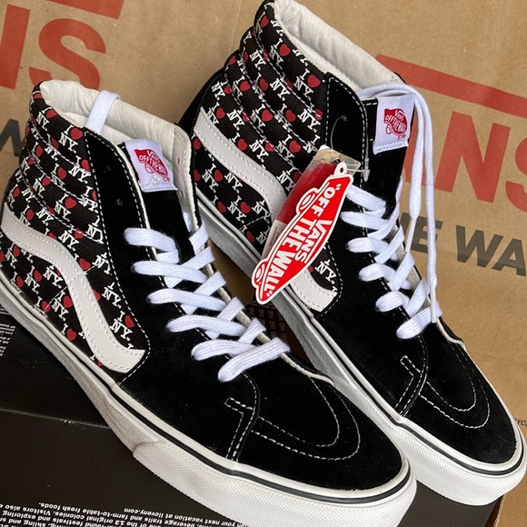 Vans Sk8-Hi The General I Love NY Black sneakers Men’s - Picture 7 of 16